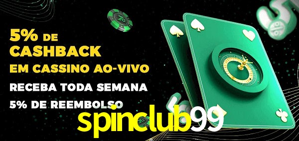 Promoções do cassino ao Vivo spinclub99